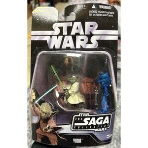 STAR WARS 2006 "YODA"  SAGA COLLECTION 019 EPISODE II-ATTACK OF THE CLONES R3
